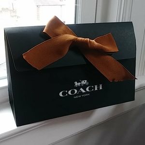 coach purse gift box